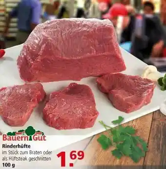 Multi Markt Bauern Gut Rinderhüfte 100g Angebot