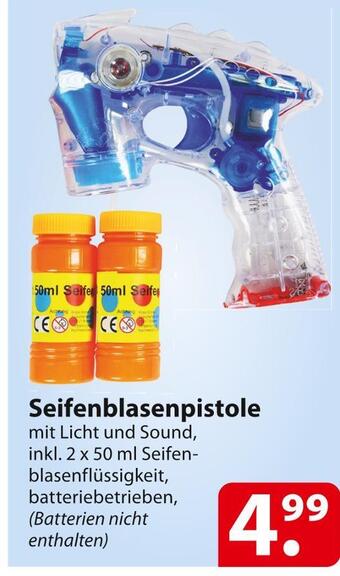 Famila Nord Ost Seifenblasenpistole Angebot
