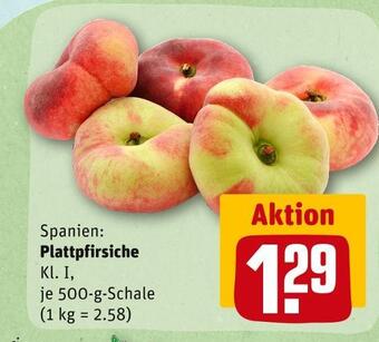 REWE Plattpfirsiche Angebot