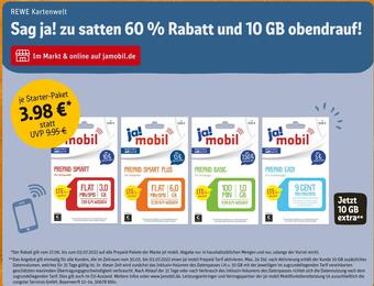 REWE Ja!mobil starter-paket Angebot