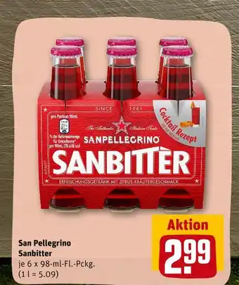 REWE San pellegrino sanbitter Angebot