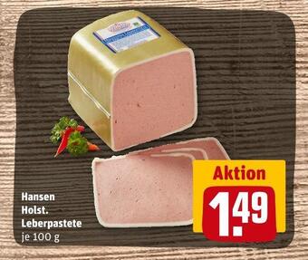 REWE Hansen holst. leberpastete Angebot