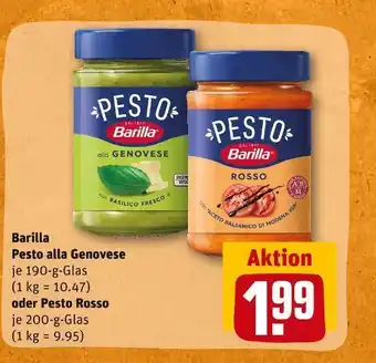 REWE Barilla pesto Angebot