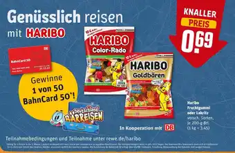 REWE Haribo fruchtgummi oder lakritz Angebot