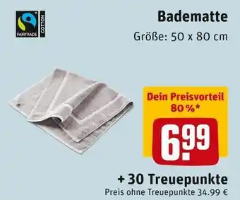 REWE Badematte Angebot