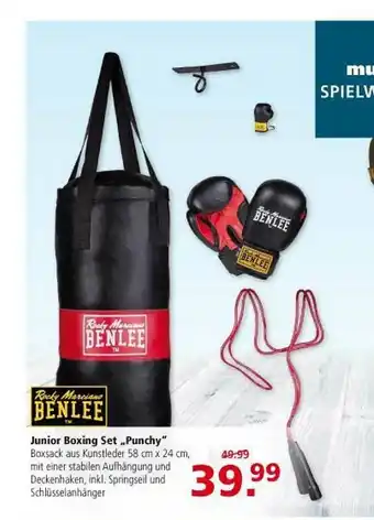 Multi Markt Benlee Junior Boxing Set „Punchy” Angebot