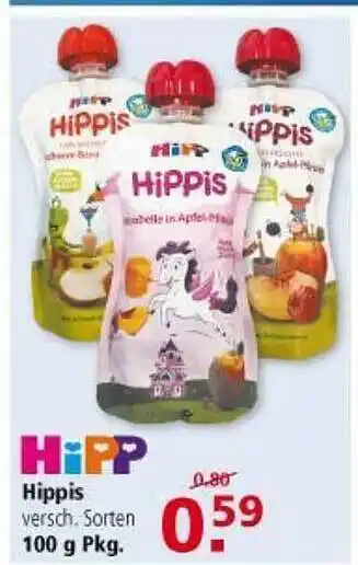 Multi Markt Hipp Hippis 100g Angebot