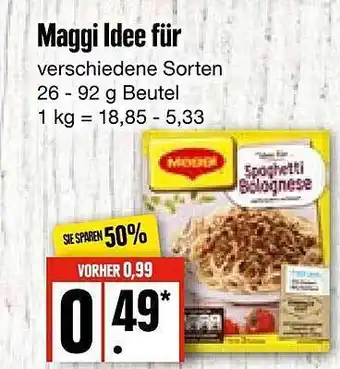 Edeka Frischemarkt Maggi Ldee Für Angebot