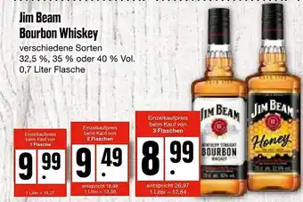 Edeka Frischemarkt Jim Beam Bourbon Whiskey Angebot