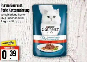 Edeka Frischemarkt Purina Gourmet Perle Katzennahrung Angebot