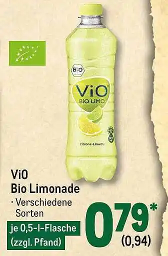 METRO Vio Bio Limonade Angebot