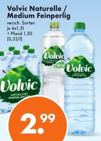 Trink und Spare Volvic Mineralwasser 6*1.5L Angebot