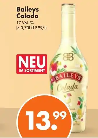 Trink und Spare Baileys Colada 700ml Angebot