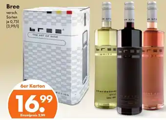 Trink und Spare Bree 6*750ml Angebot