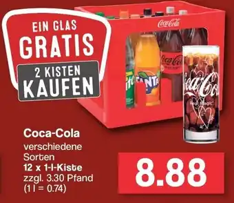 Famila Nord West Coca-Cola 12 x 1-l-Kiste Angebot