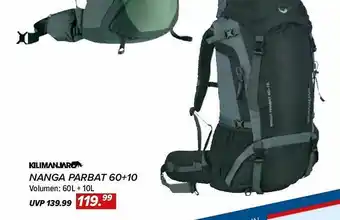 Hervis Kilimanjaro Nanga Parbat 60+10 Angebot