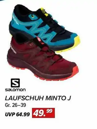 Hervis Salomon Laufschuh Minto J Angebot