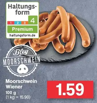 Famila Nord West Moorschwein Wiener 100 g Angebot