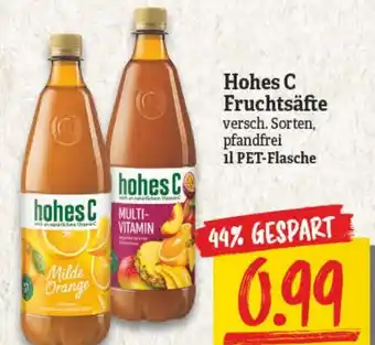 NP Discount Hohes C Fruchtsäfte 1L Angebot