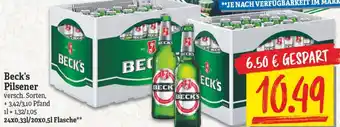 NP Discount Beck's 20*500/24*330ml Angebot