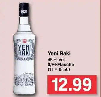 Famila Nord West Yeni Raki 0,7-l-Flasche Angebot