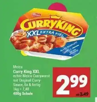 Marktkauf Meica Curry King XXL 400g Angebot