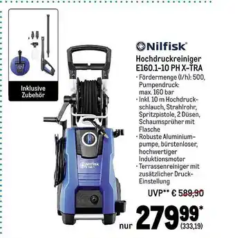 METRO Nilfisk Hochdruckreiniger E160.1-10 Ph X-tra Angebot