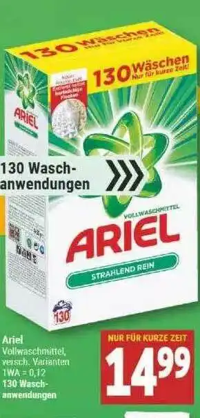 Marktkauf Ariel Vollwaschmittel Angebot