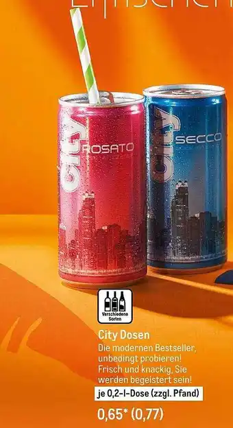 METRO City Dosen Angebot