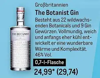 METRO Großbritannien The Botanist Gin Angebot