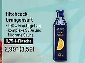 METRO Hitchcock Orangensaft Angebot