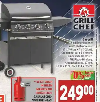 Marktkauf Grill Chef Gasgrill Angebot