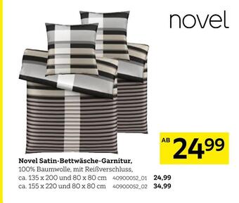 XXXLutz Novel satin-bettwäsche-garnitur Angebot