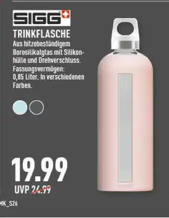 Marktkauf Sigg Trinkflasche Angebot