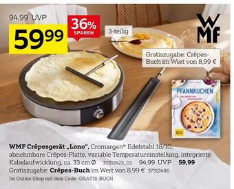 XXXLutz Wmf crêpesgerät „lono“ Angebot