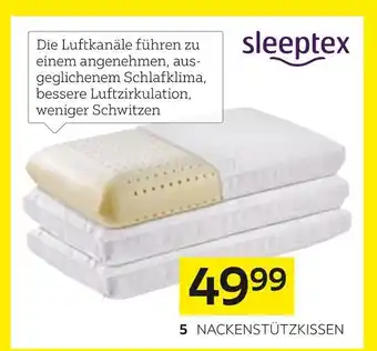 XXXLutz Sleeptex nackenstützkissen „breval“ Angebot