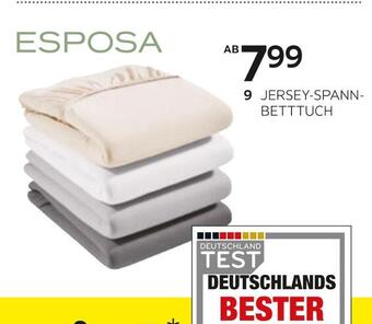 XXXLutz Esposa jersey-spannbetttuch Angebot