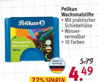 Rossmann Pelikan wachsmalstifte Angebot