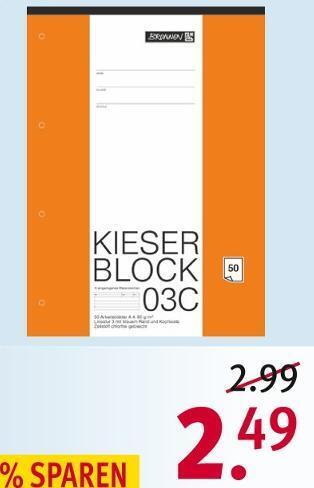Rossmann Kieser block 03c Angebot