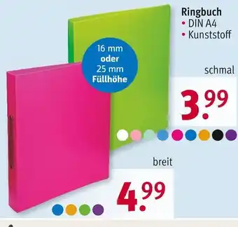 Rossmann Ringbuch Angebot