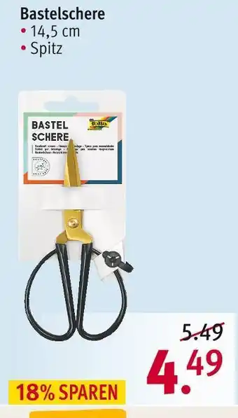 Rossmann Bastelschere Angebot