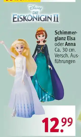 Rossmann Schimmerglanz elsa Angebot