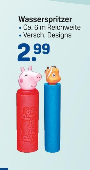 Rossmann Wasserspritzer Angebot