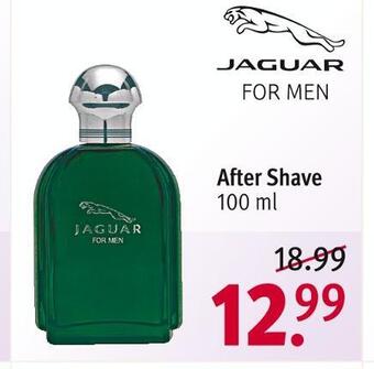 Rossmann Jaguar for men after shave Angebot