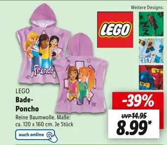 Lidl Lego bade-poncho Angebot