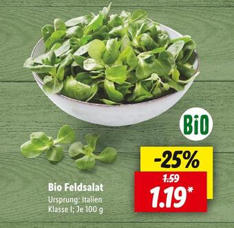 Lidl Bio feldsalat Angebot