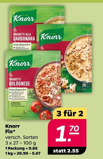 NETTO Knorr fix Angebot