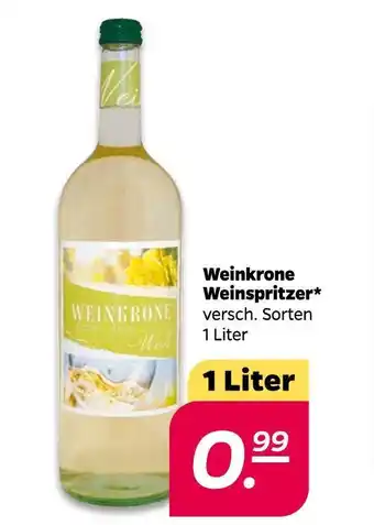 NETTO Weinkrone weinspritzer Angebot