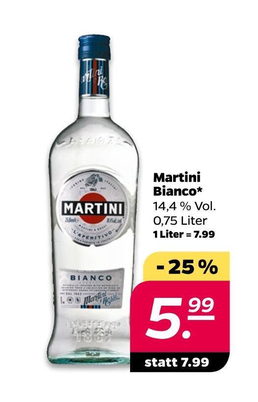 Martini bianco aperitif Angebot bei NETTO