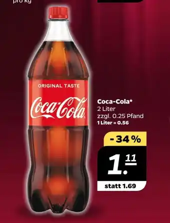 NETTO Coca-cola cola Angebot